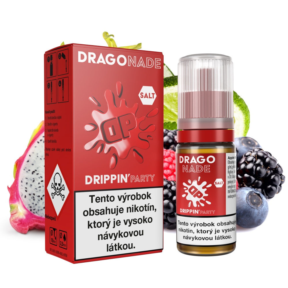 Drippin Salt Party - Dragonade (Dračie ovocie) 10ml