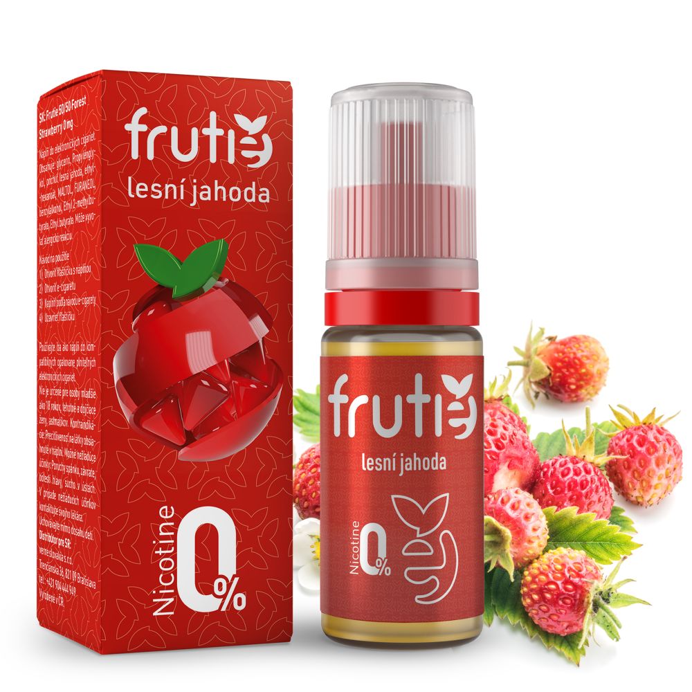Frutie 50/50 - Lesní jahoda (Forest Strawberry) bez nikotinu