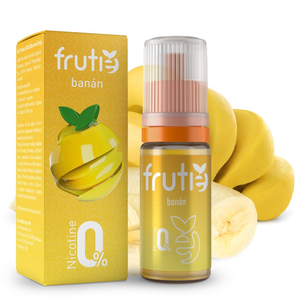 Frutie 50/50 - Banán (Banana) - bez nikotinu