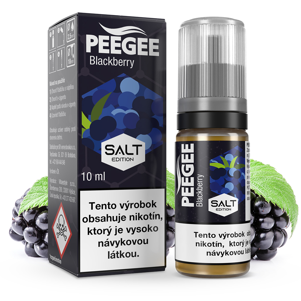 PEEGEE Salt - Černica (Blackberry)