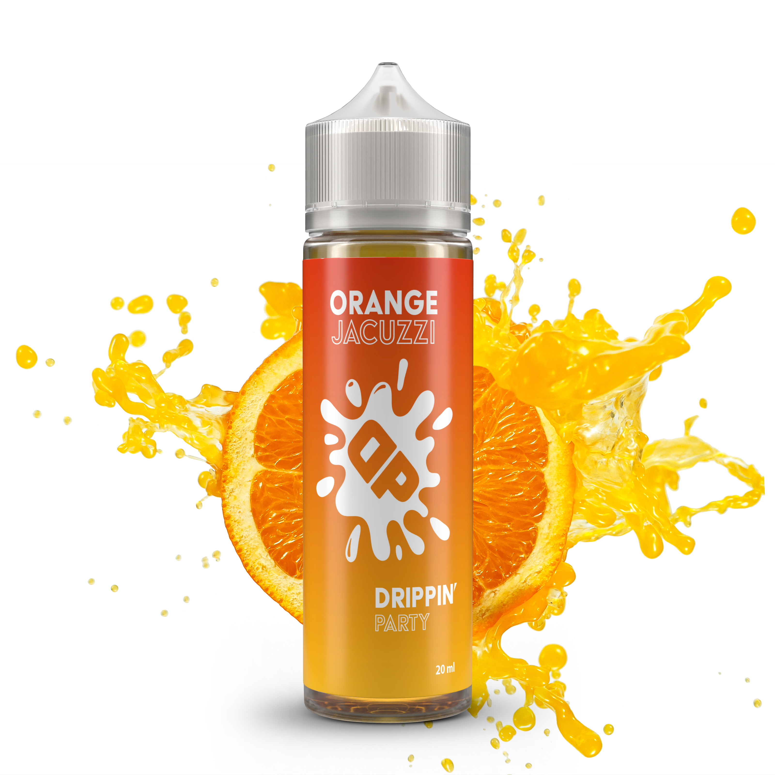 Drippin Party - Orange Jacuzzi (Pomerančové candy) Shake&Vape