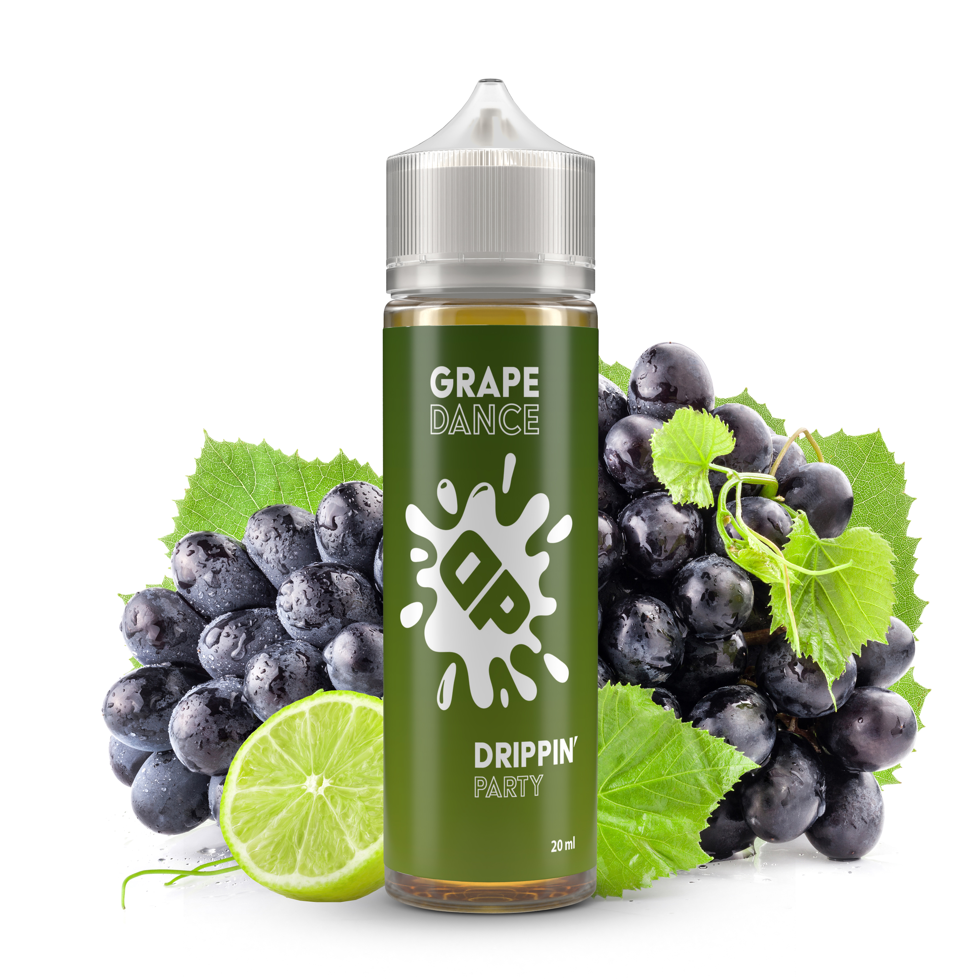 Drippin Party - Grape Dance (Hroznové víno a limetka) Shake&Vape